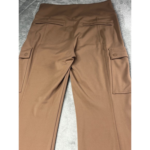 Athleta Delancey Straight Cargo Pants Wide Leg High Waist Womens Medium Tall - Picture 1 of 7